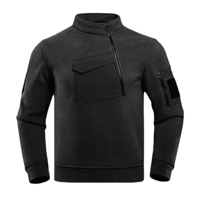 Men's Winter Tactical Fleece Hoodies: Warmth and Utility Combined