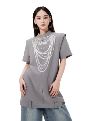 MUKZIN Gray Fashion Dress