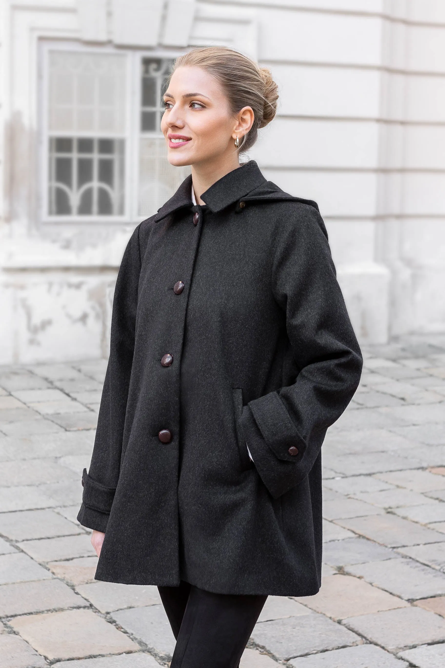 Nadya Loden Coat in Green