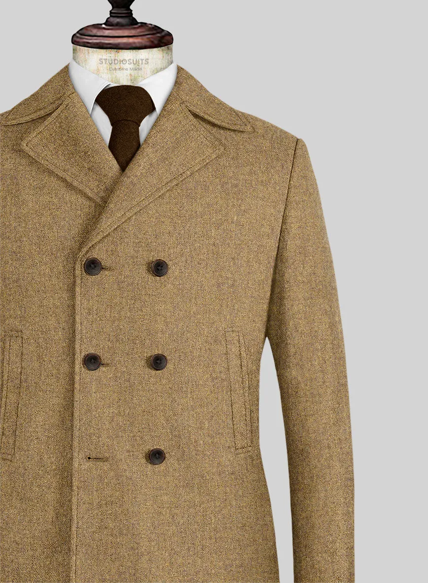 Naples Tuscan Sun Tweed Pea Coat