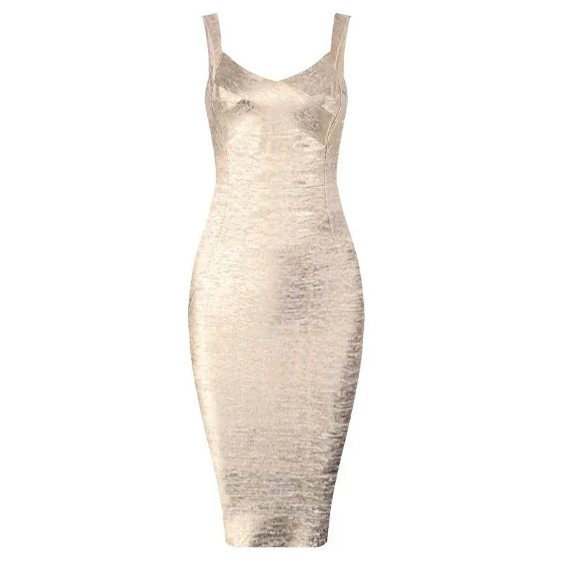 Night Out Glamour Bandage Dress: Elegant Club Style & Sophisticated Party Wear