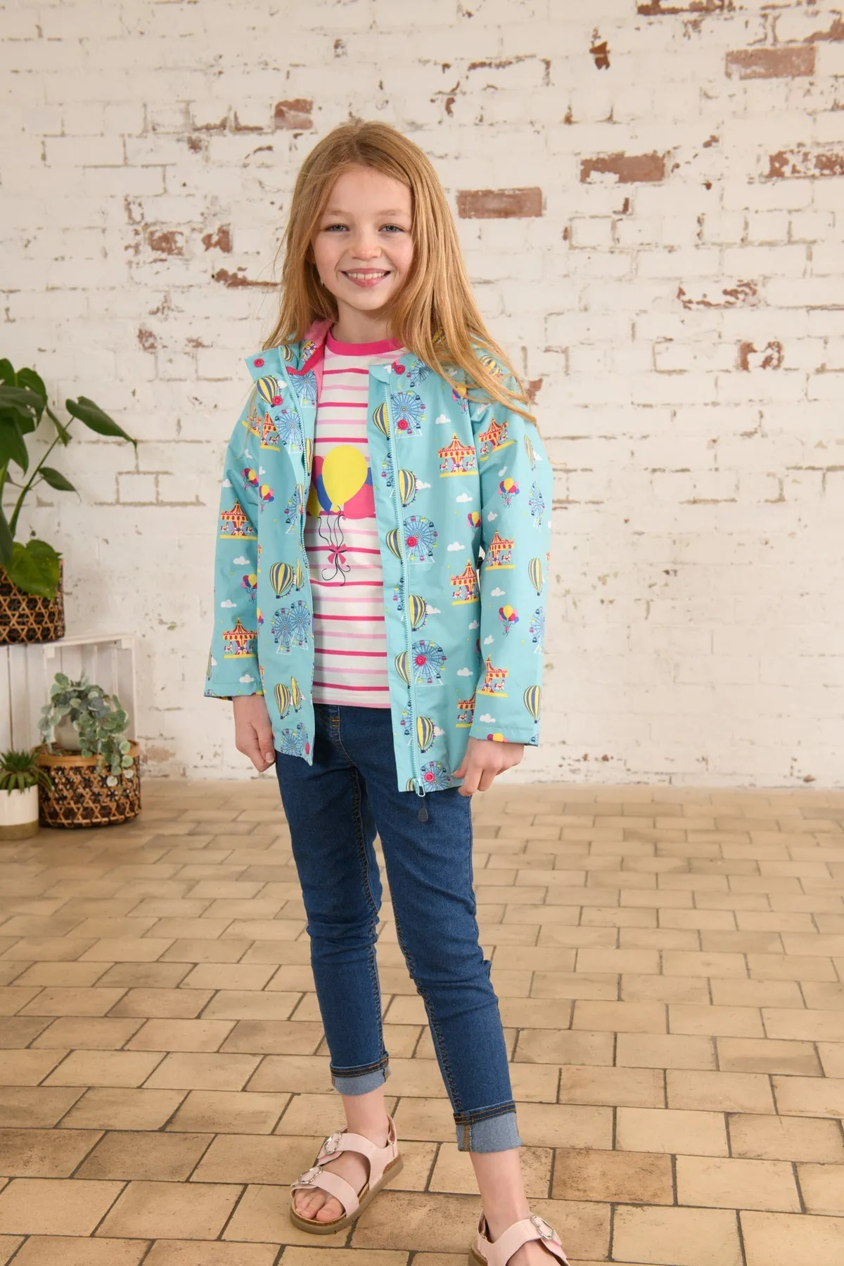 Olivia Jacket - Carnival Print