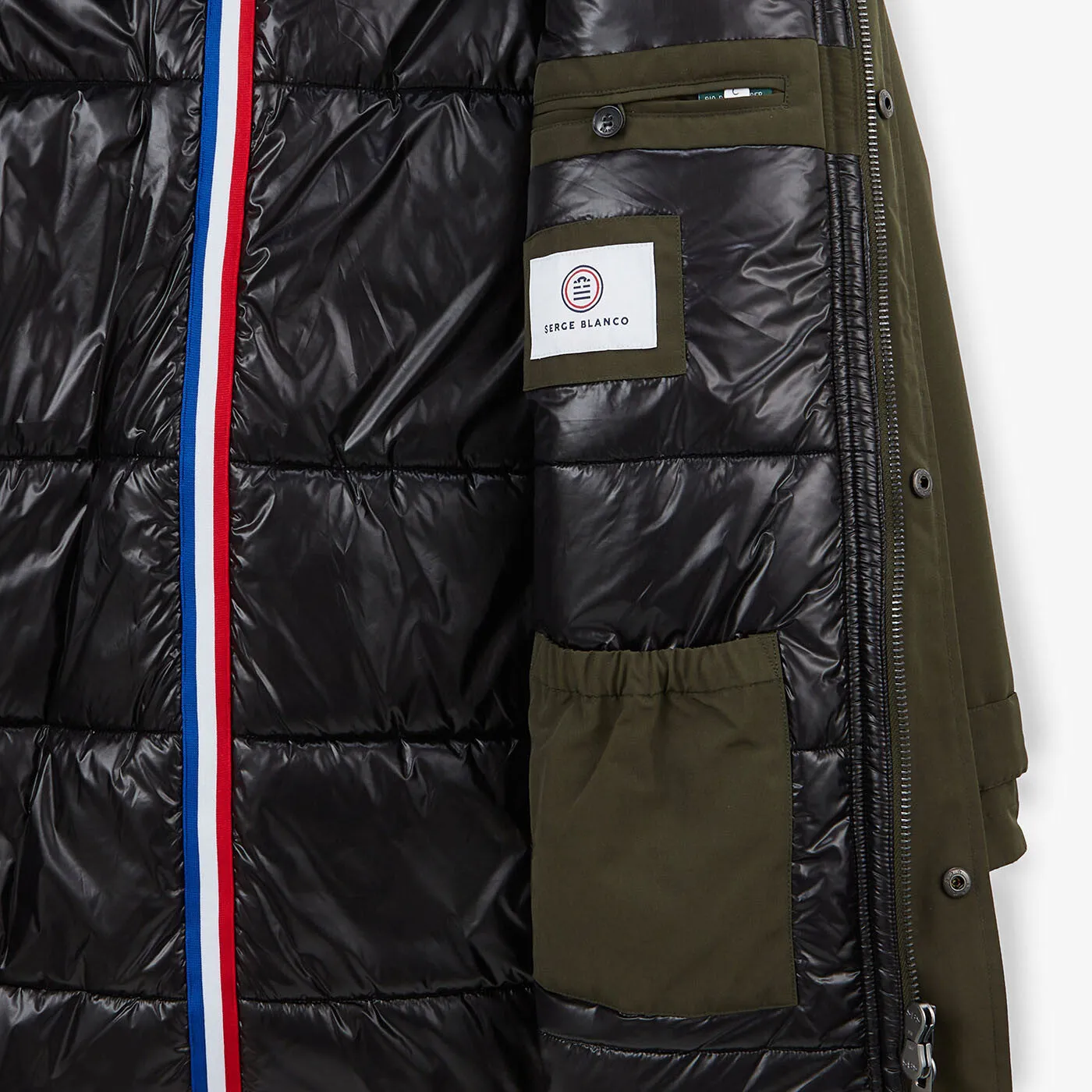 Parka Laurent vert militaire