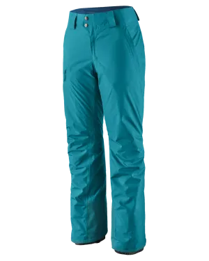 Patagonia Women's Insulated Powder Town Pants - Reg - Belay Blue