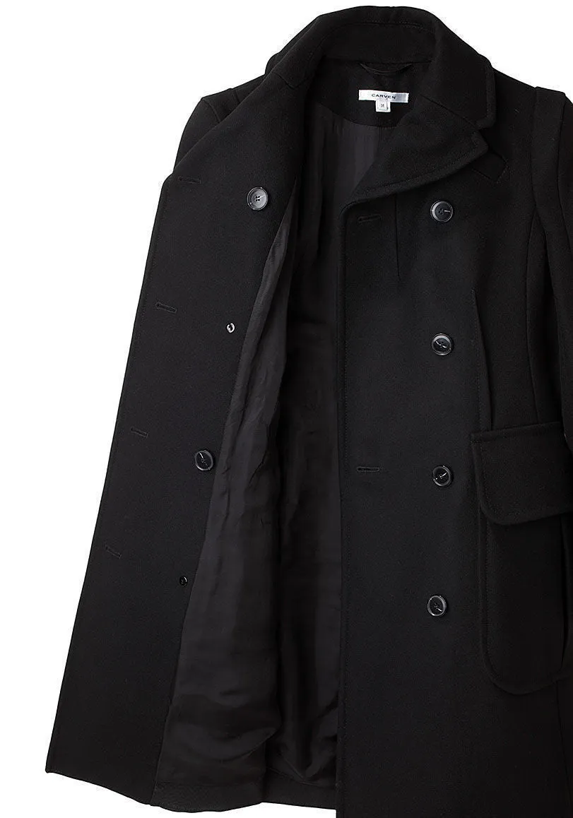 Patch Pocket Wool Coat