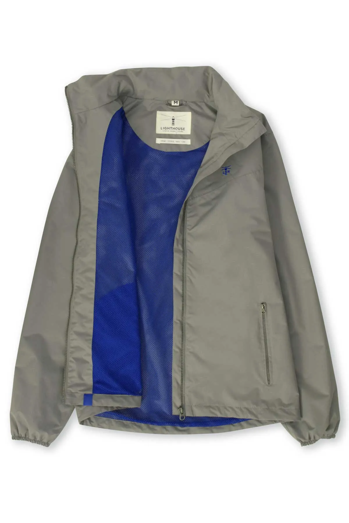 Portland Mens Jacket - Grey Stone