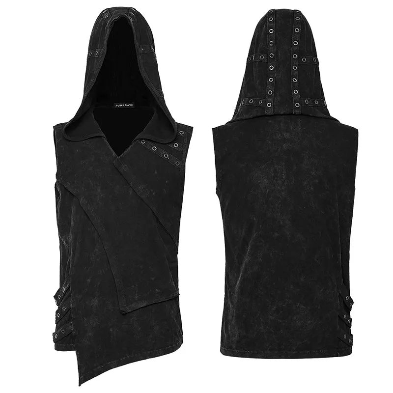 Punk hooded vest