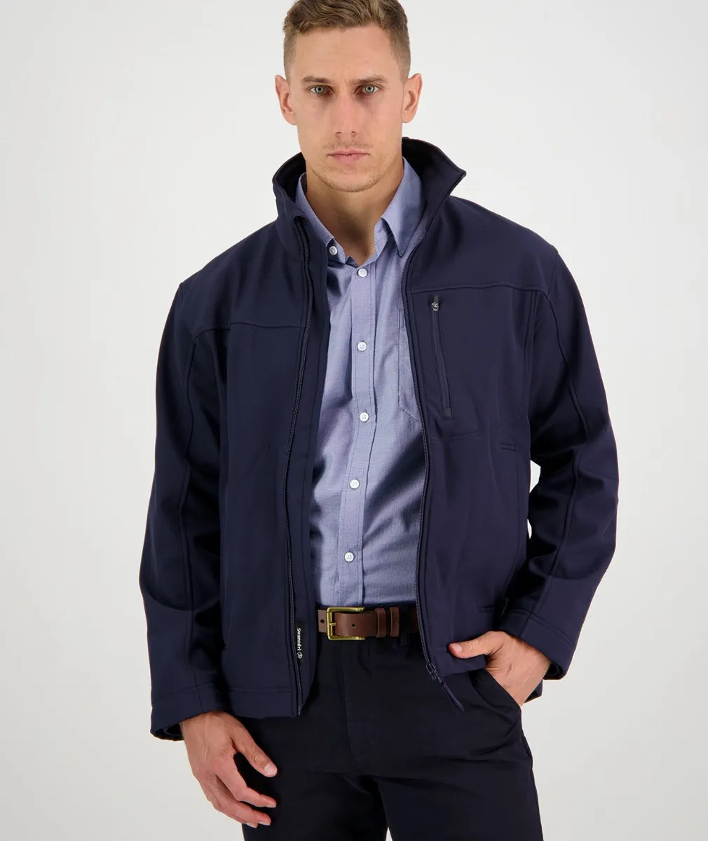 Redwoods Softshell Jacket - Fleece Lined - Navy