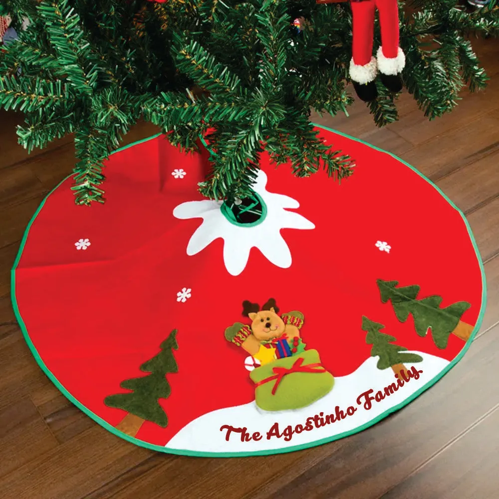 Reindeer Fun - 42" Tree Skirt