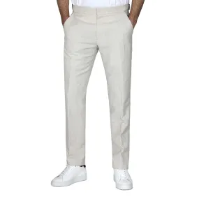 Remus Uomo Massa Linen Trouser in Beige