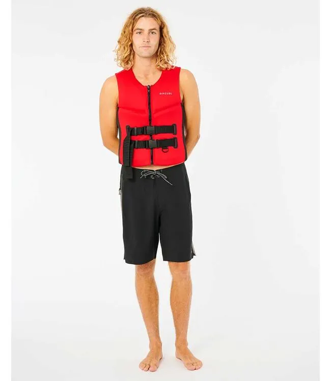 Ripcurl Mens Omega Life Vest (2023) - Red L50