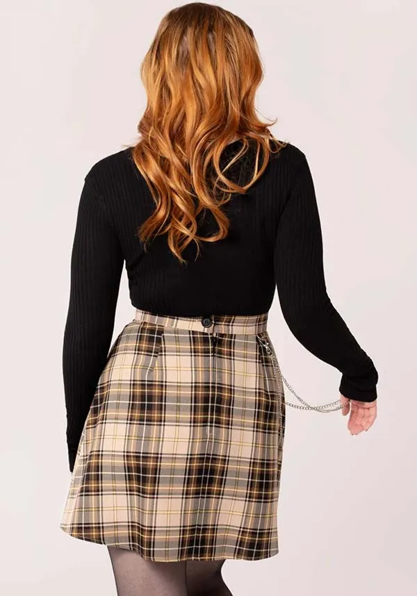 Saffie [Brown] | SKIRT