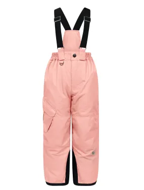 Snowrider Convertible Ski Overalls - Apricot Blush