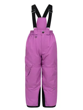 Snowrider Convertible Ski Overalls - Berry