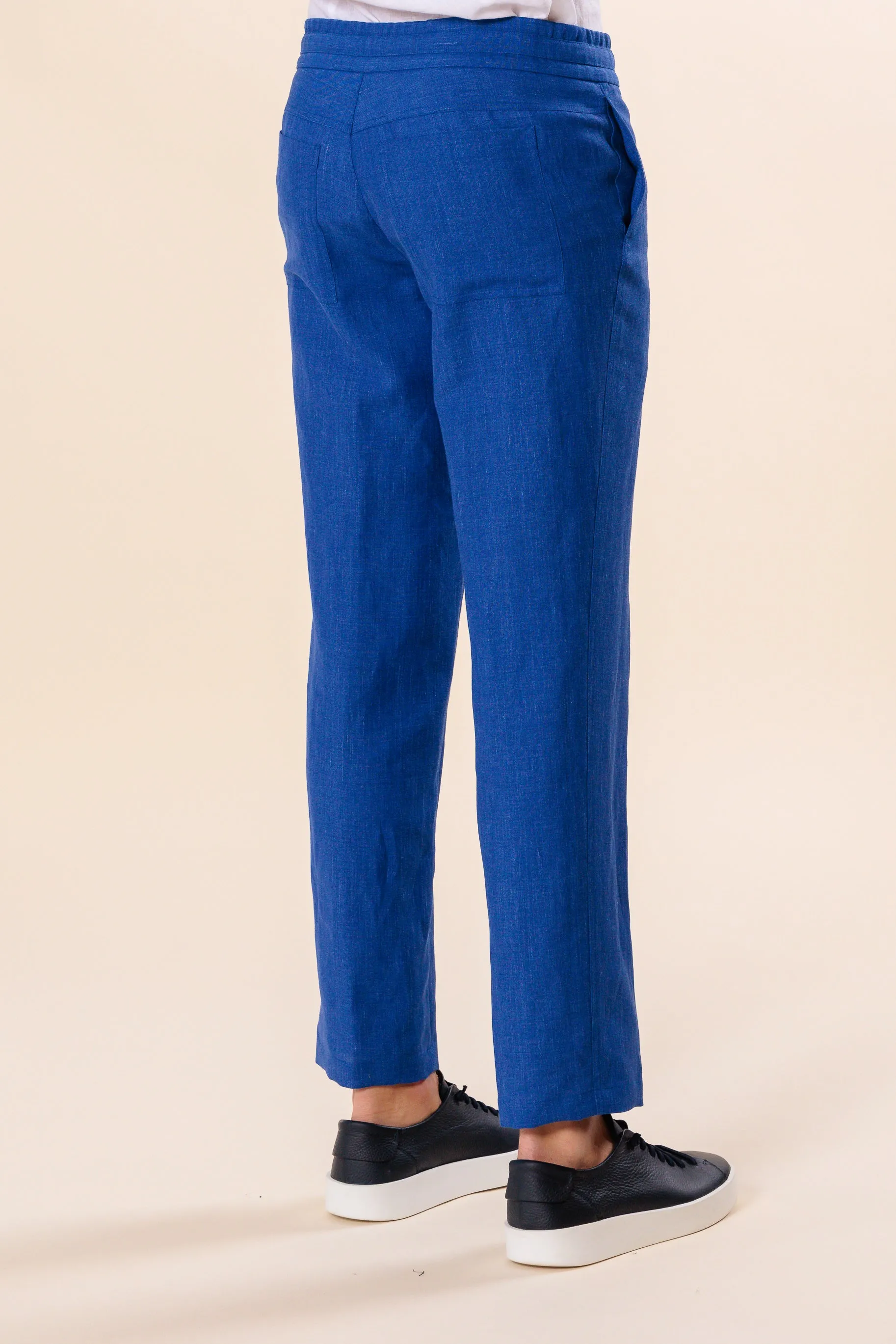 Trousers "ARKADIA" / Linen, Wool & Silk by Solbiati