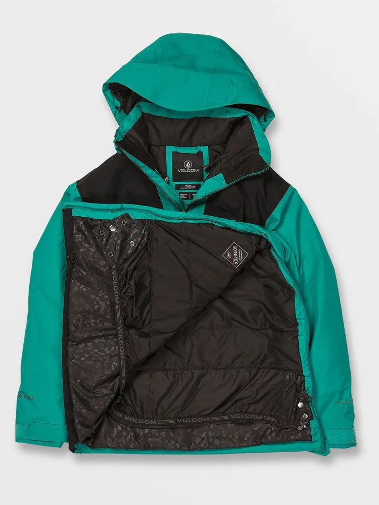 Volcom Fern Insulated Gore-Tex Pullover - Vibrant Green