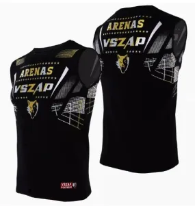 Vszap Arenas VTT016 Muay Thai Boxing Vest Tank Top S-4XL Black