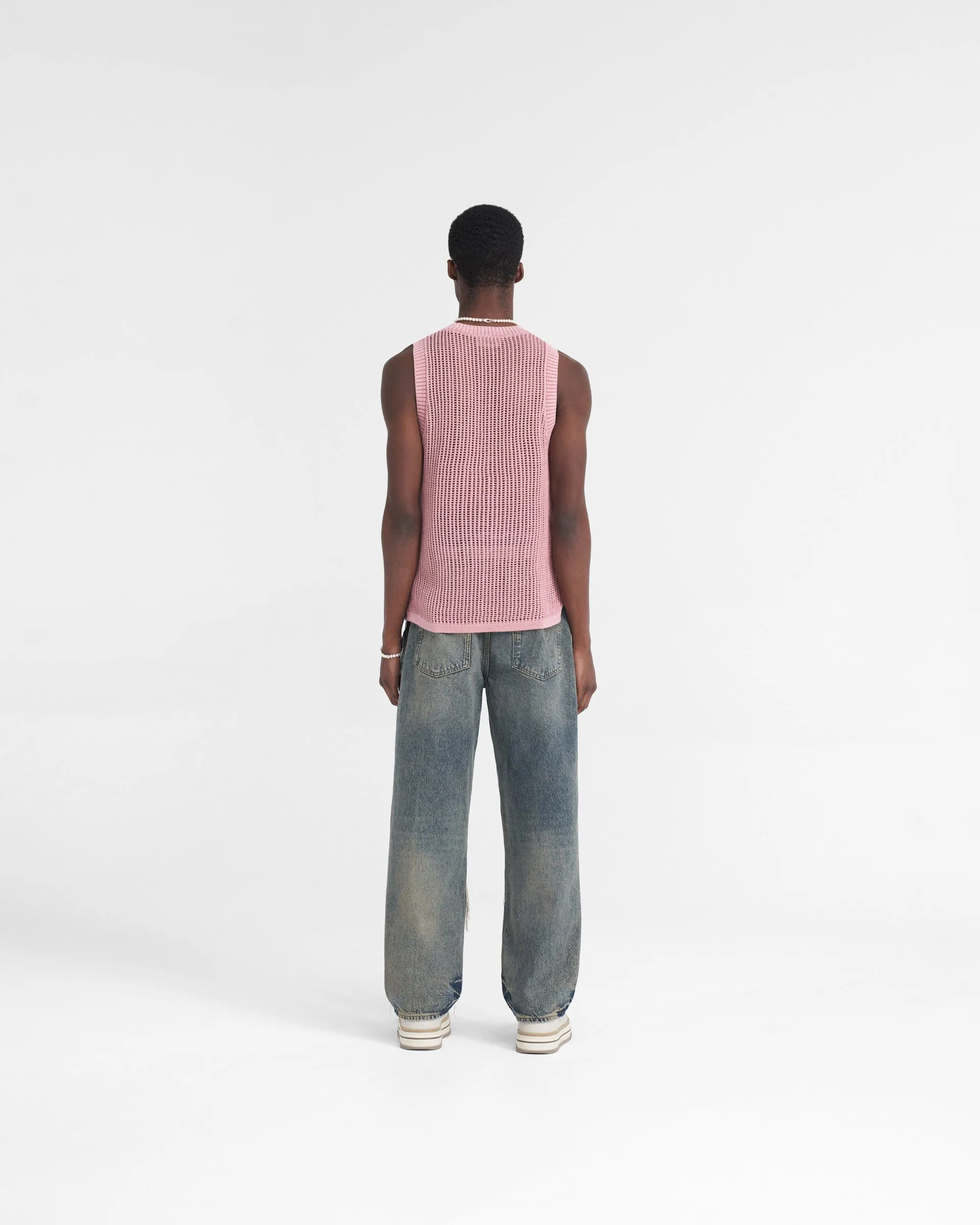 Washed Knit Vest - Sunrise