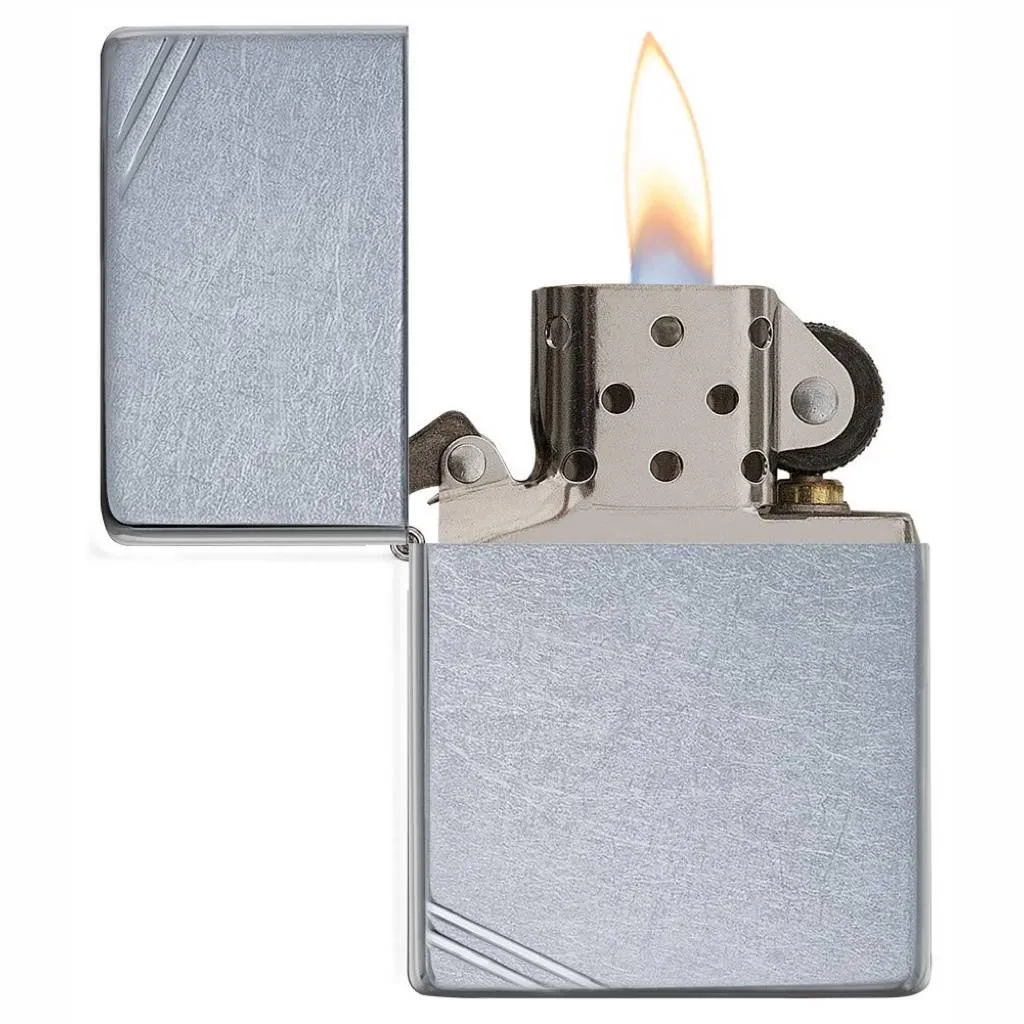 Zippo Vintage Street Chrome Lighter - 267