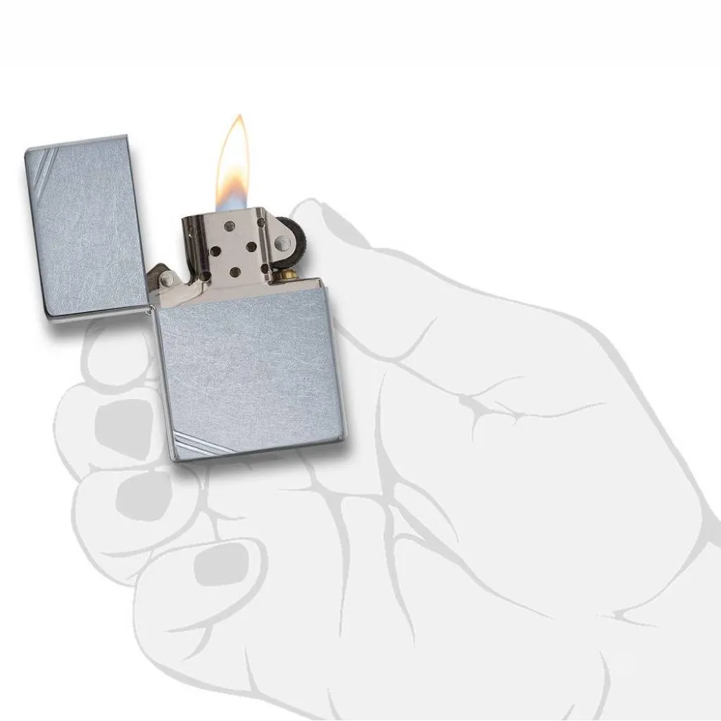 Zippo Vintage Street Chrome Lighter - 267